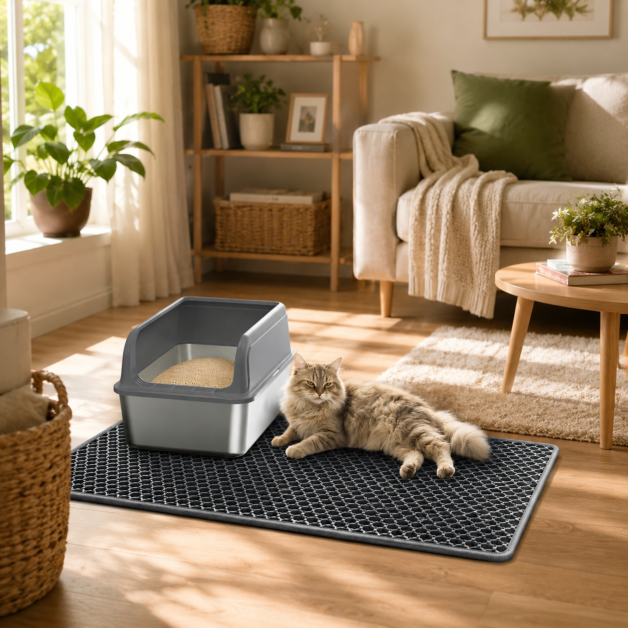 Bonny Paws™ Litter Care – Cat Litter Mat