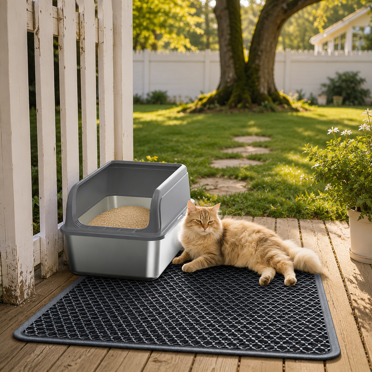 Bonny Paws™ Litter Care – Cat Litter Mat