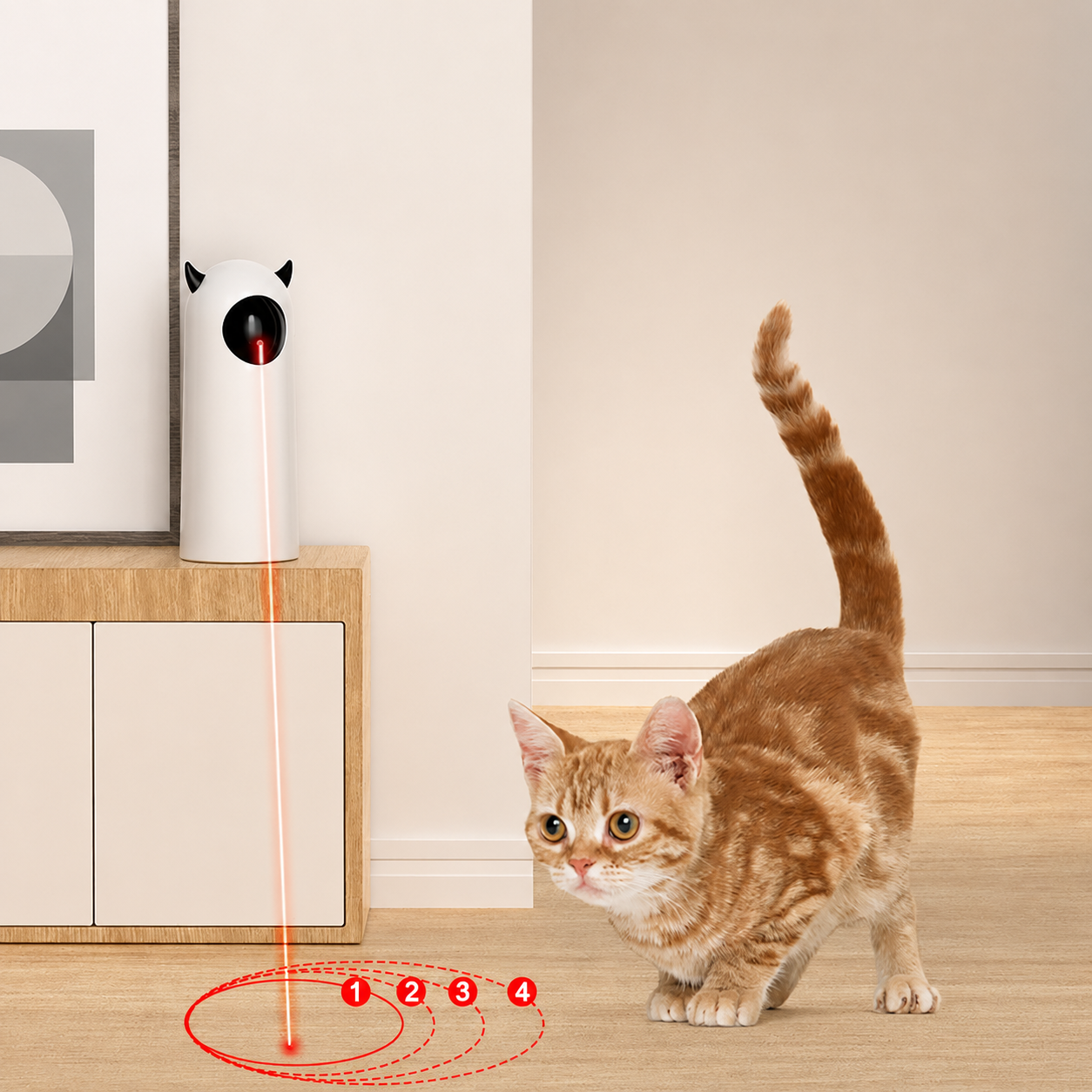 Bonny Paws™ Smart Play – Cat Laser Toy
