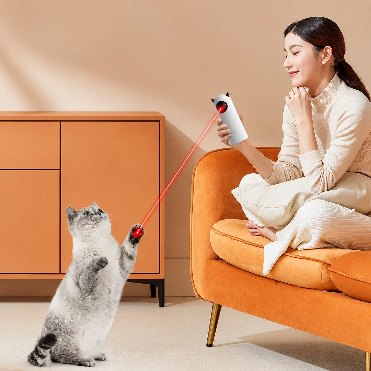 Bonny Paws™ Smart Play – Cat Laser Toy