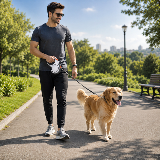 Bonny Paws™ Walking Gear – Retractable Dog