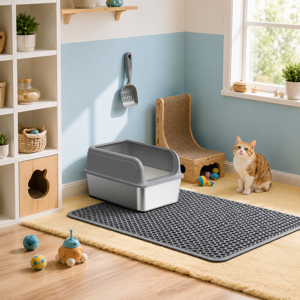 Bonny Paws™ Litter Care – Cat Litter Mat